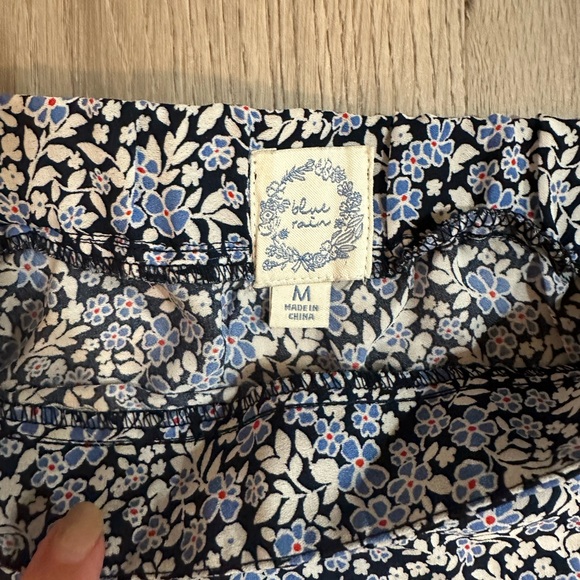 Blue High Low Skirt - Picture 2 of 3